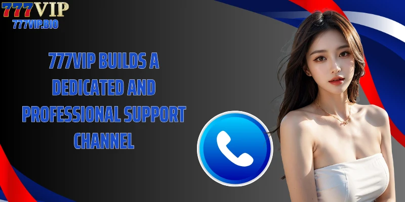 777VIP builds a dedicated and professional support channel